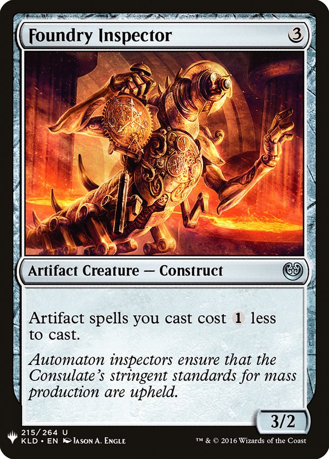 Foundry Inspector [Mystery Booster] | Game Haven TX