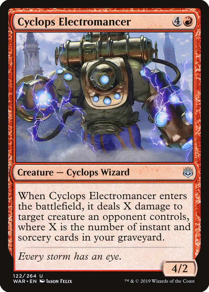 Cyclops Electromancer [War of the Spark] | Game Haven TX