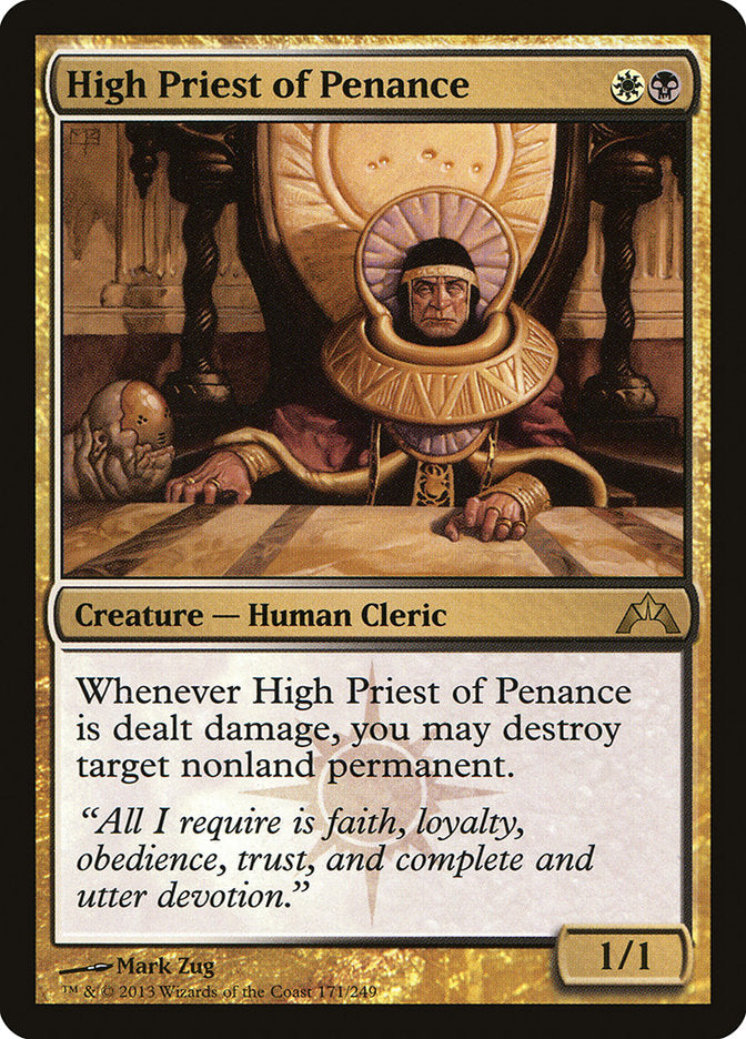 High Priest of Penance [Gatecrash] | Game Haven TX