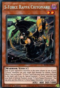 S-Force Rappa Chiyomaru [BLVO-EN011] Secret Rare | Game Haven TX