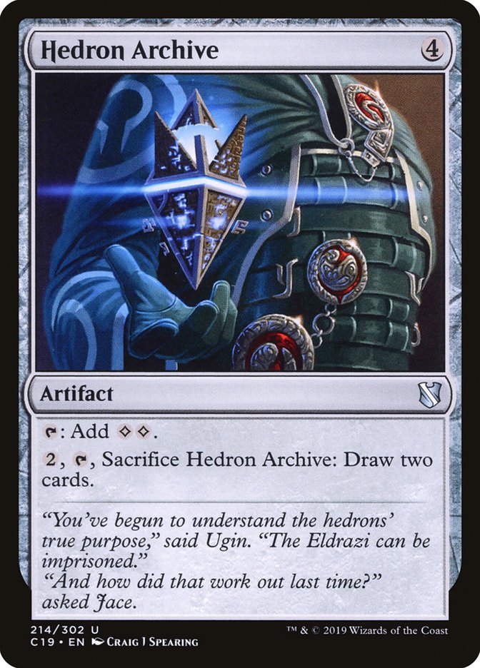 Hedron Archive [Commander 2019] | Game Haven TX