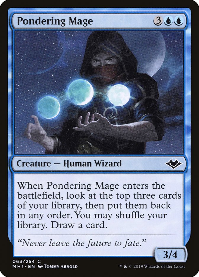 Pondering Mage [Modern Horizons] | Game Haven TX