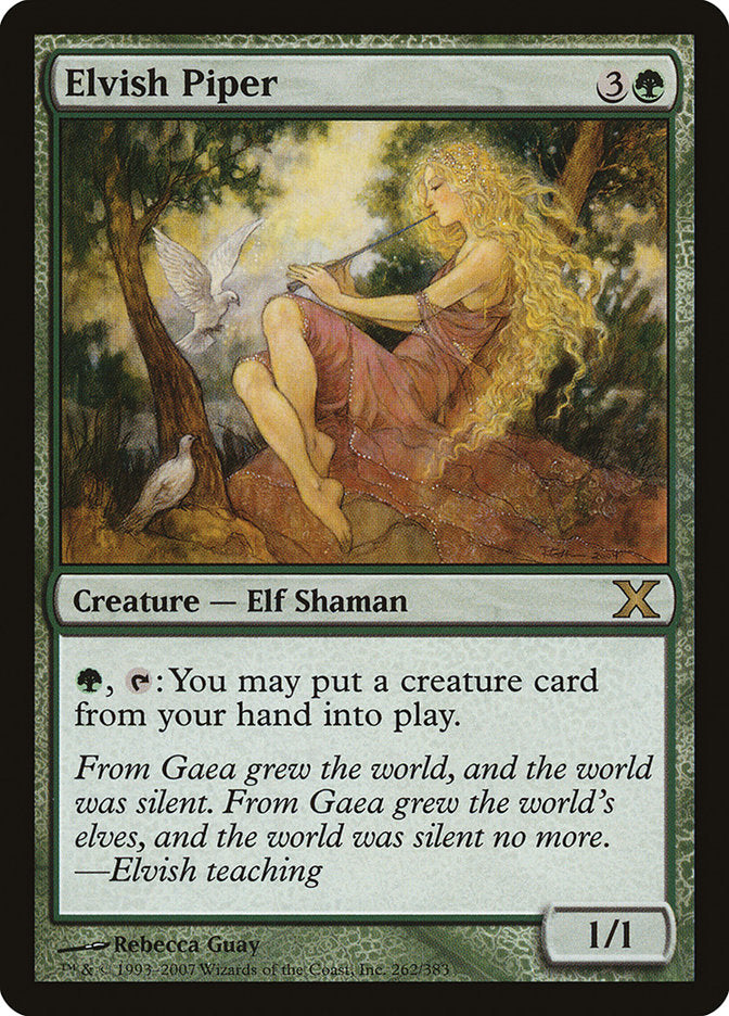 Elvish Piper [Tenth Edition] | Game Haven TX