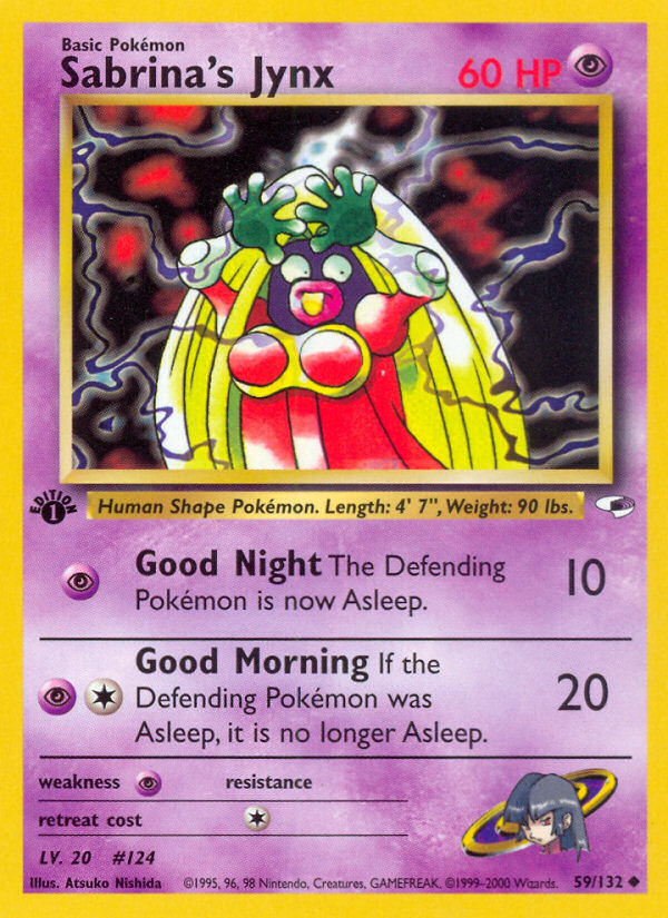 Sabrina's Jynx (59/132) [Gym Heroes 1st Edition] | Game Haven TX