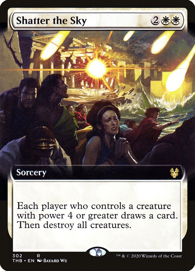 Shatter the Sky (Extended Art) [Theros Beyond Death] | Game Haven TX