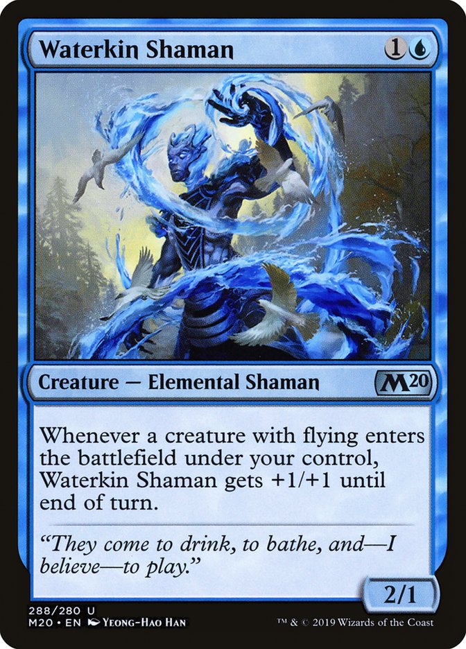 Waterkin Shaman [Core Set 2020] | Game Haven TX