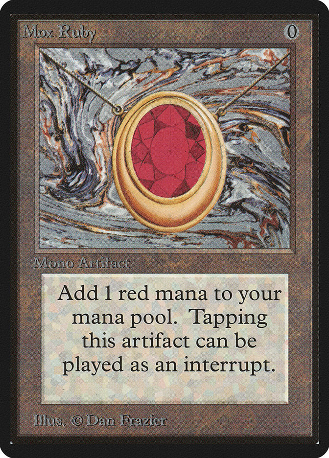 Mox Ruby [Limited Edition Beta] | Game Haven TX