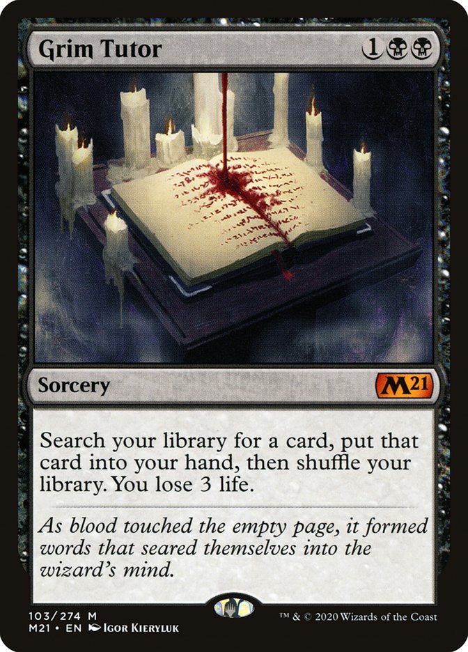 Grim Tutor [Core Set 2021] | Game Haven TX