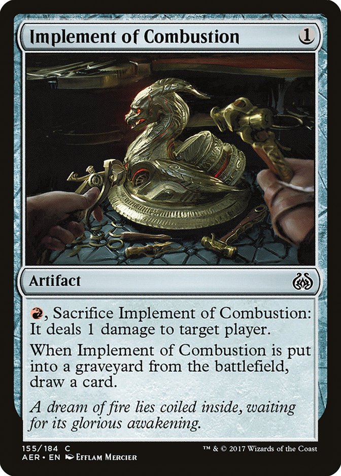 Implement of Combustion [Aether Revolt] | Game Haven TX