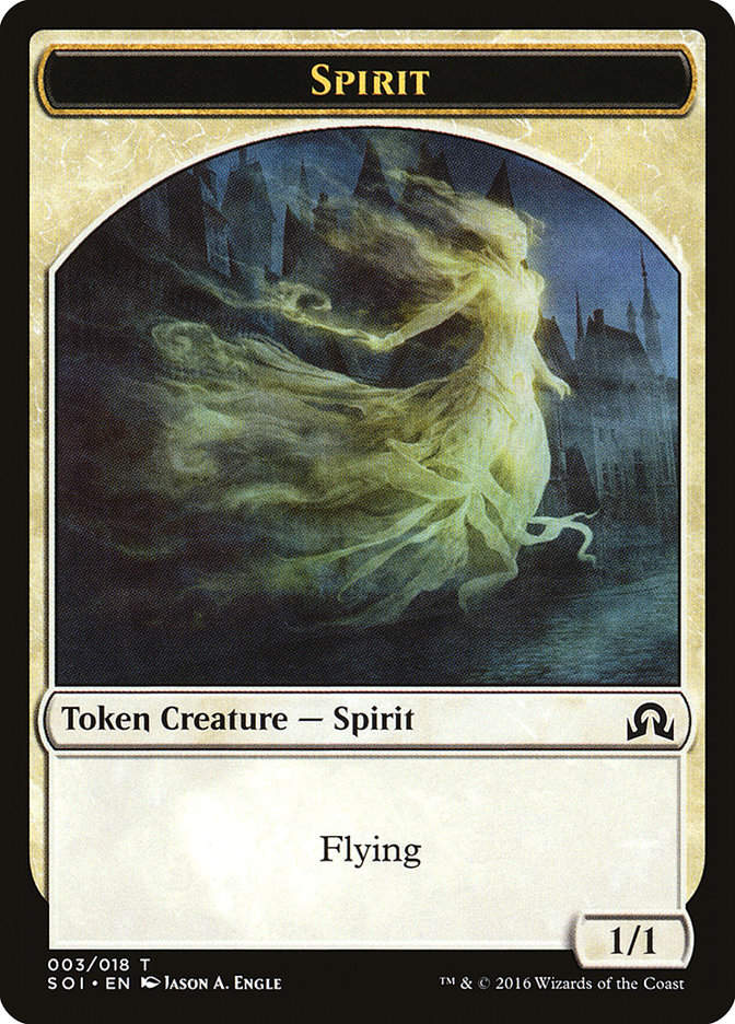 Spirit [Shadows over Innistrad Tokens] | Game Haven TX