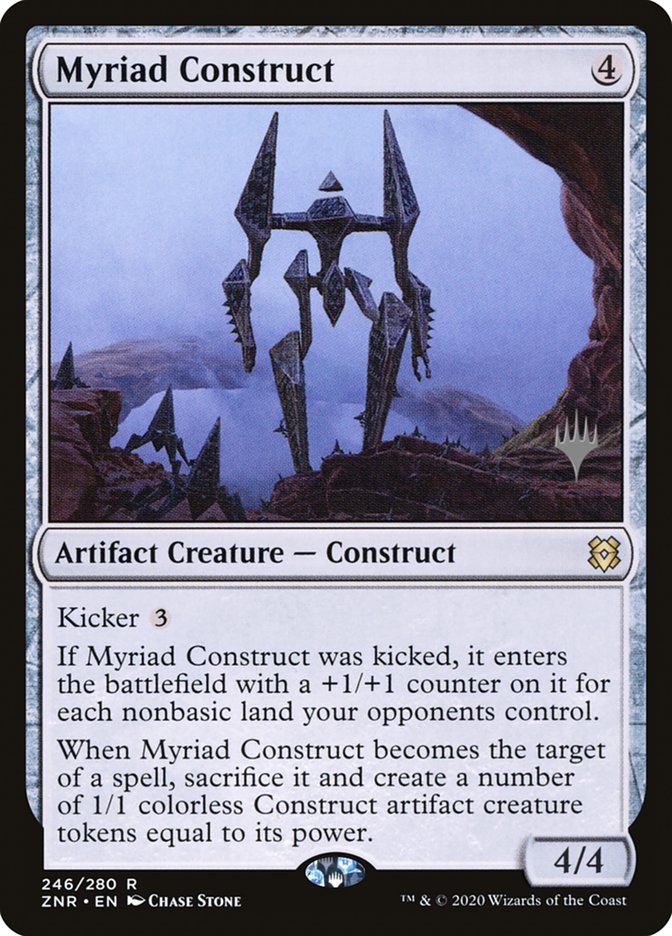 Myriad Construct (Promo Pack) [Zendikar Rising Promos] | Game Haven TX