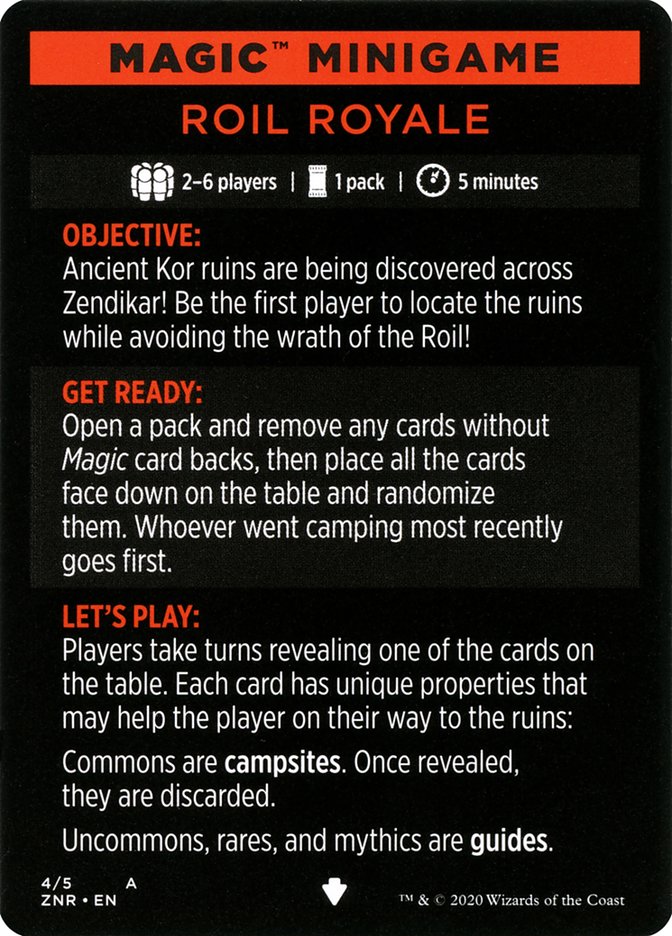 Roil Royale (Magic Minigame) [Zendikar Rising Minigame] | Game Haven TX