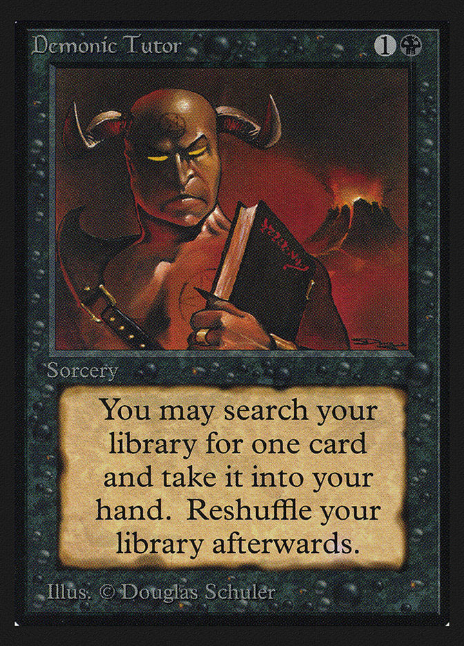 Demonic Tutor (IE) [Intl. Collectors’ Edition] | Game Haven TX