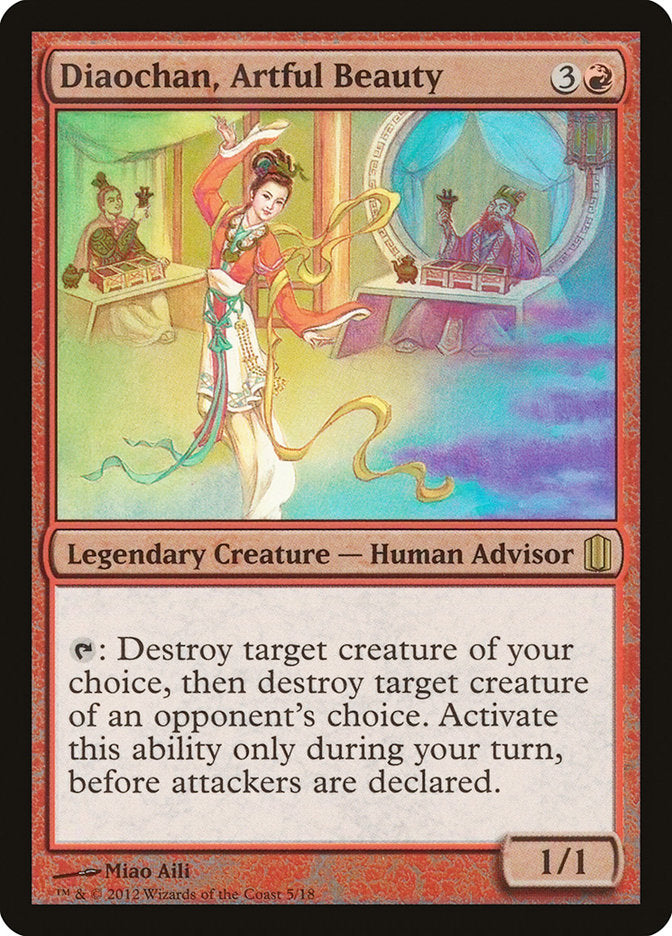 Diaochan, Artful Beauty [Commander's Arsenal] | Game Haven TX