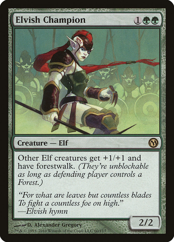 Elvish Champion [Duels of the Planeswalkers] | Game Haven TX