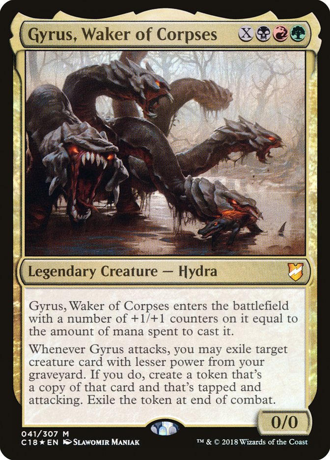 Gyrus, Waker of Corpses [Commander 2018] | Game Haven TX