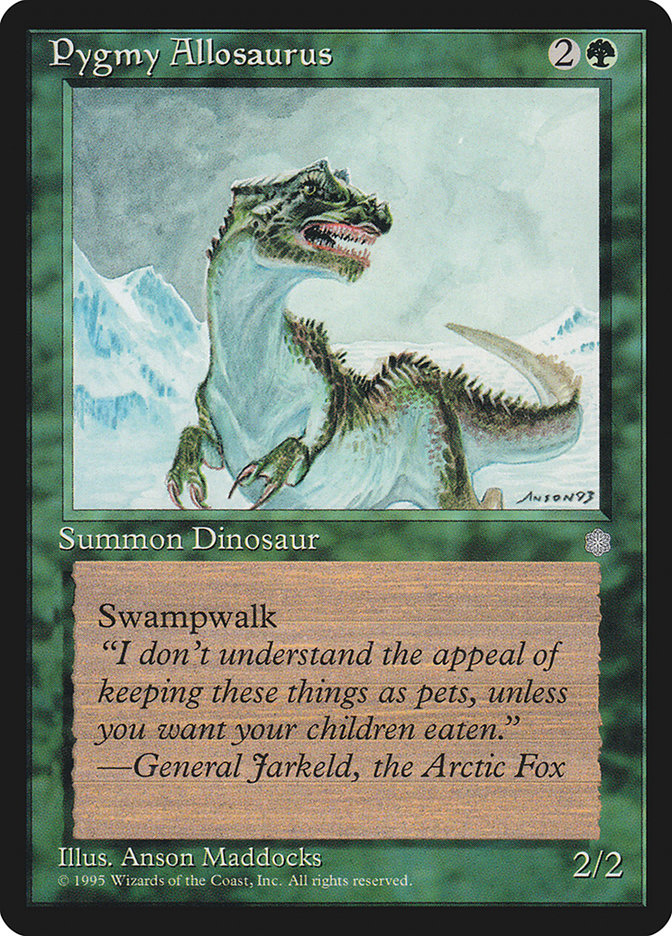 Pygmy Allosaurus [Ice Age] | Game Haven TX
