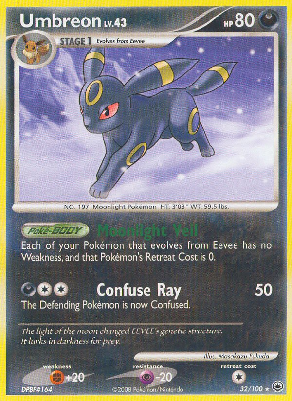 Umbreon (32/100) [Diamond & Pearl: Majestic Dawn] | Game Haven TX