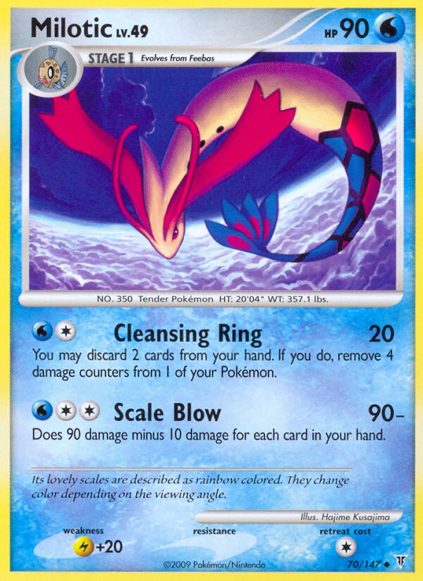 Milotic (70/147) [Platinum: Supreme Victors] | Game Haven TX