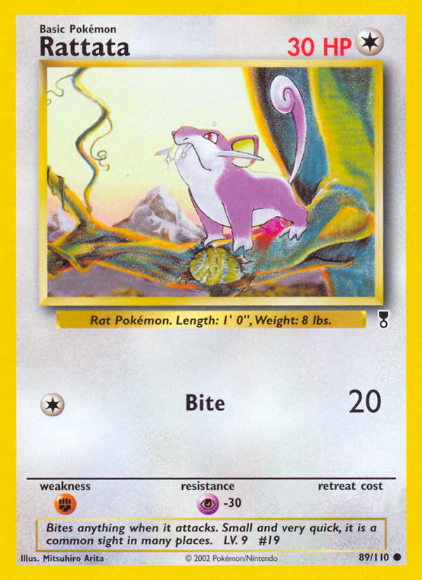 Rattata (89/110) [Legendary Collection] | Game Haven TX