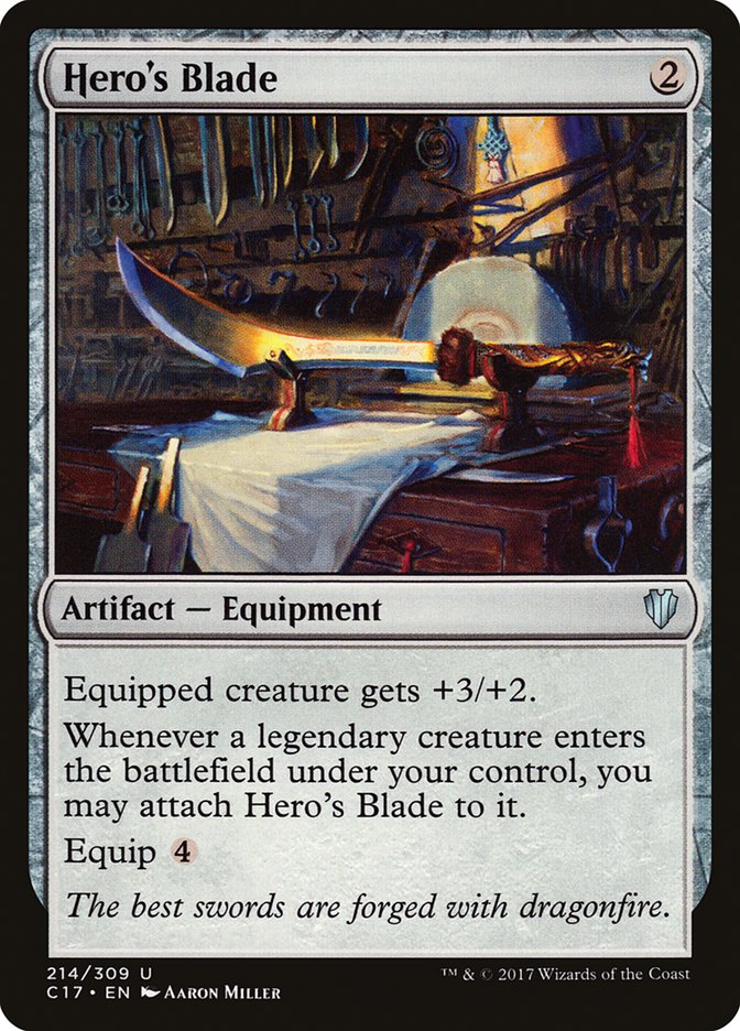 Hero's Blade [Commander 2017] | Game Haven TX