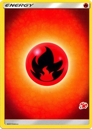 Fire Energy (Charizard Stamp #3) [Battle Academy 2020] | Game Haven TX
