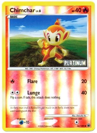 Chimchar (56/100) [Burger King Promos: 2009 Collection] | Game Haven TX