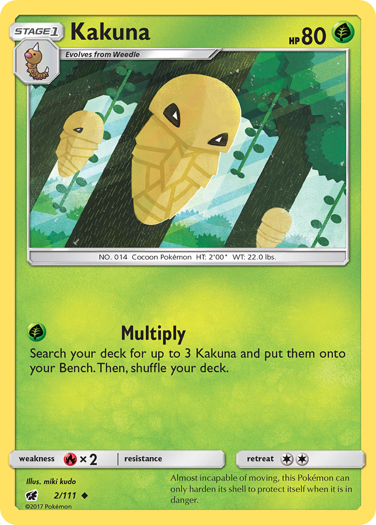 Kakuna (2/111) [Sun & Moon: Crimson Invasion] | Game Haven TX