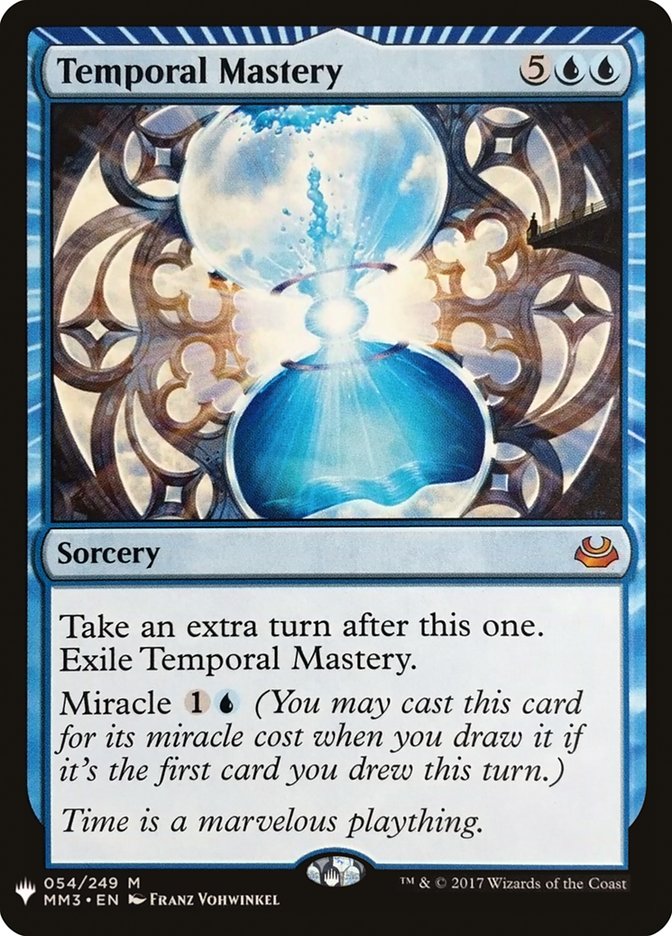 Temporal Mastery [Mystery Booster] | Game Haven TX