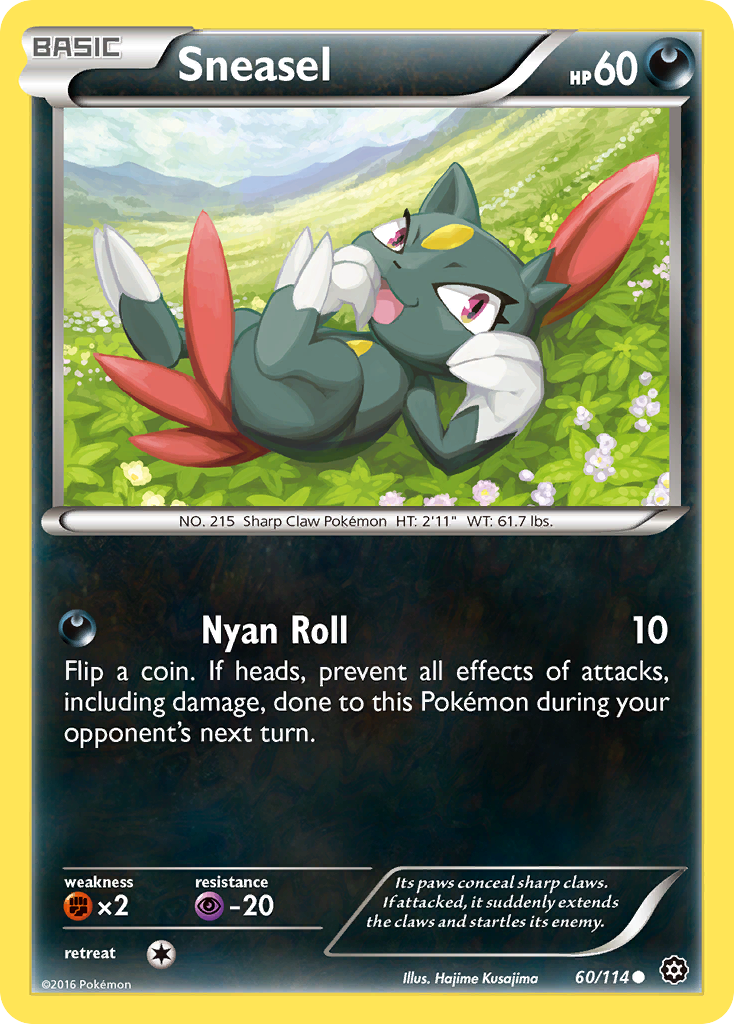 Sneasel (60/114) [XY: Steam Siege] | Game Haven TX