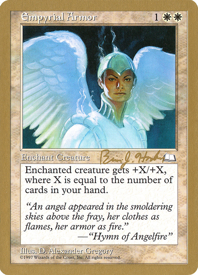 Empyrial Armor (Brian Hacker) [World Championship Decks 1998] | Game Haven TX