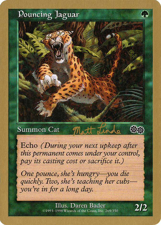 Pouncing Jaguar (Matt Linde) [World Championship Decks 1999] | Game Haven TX