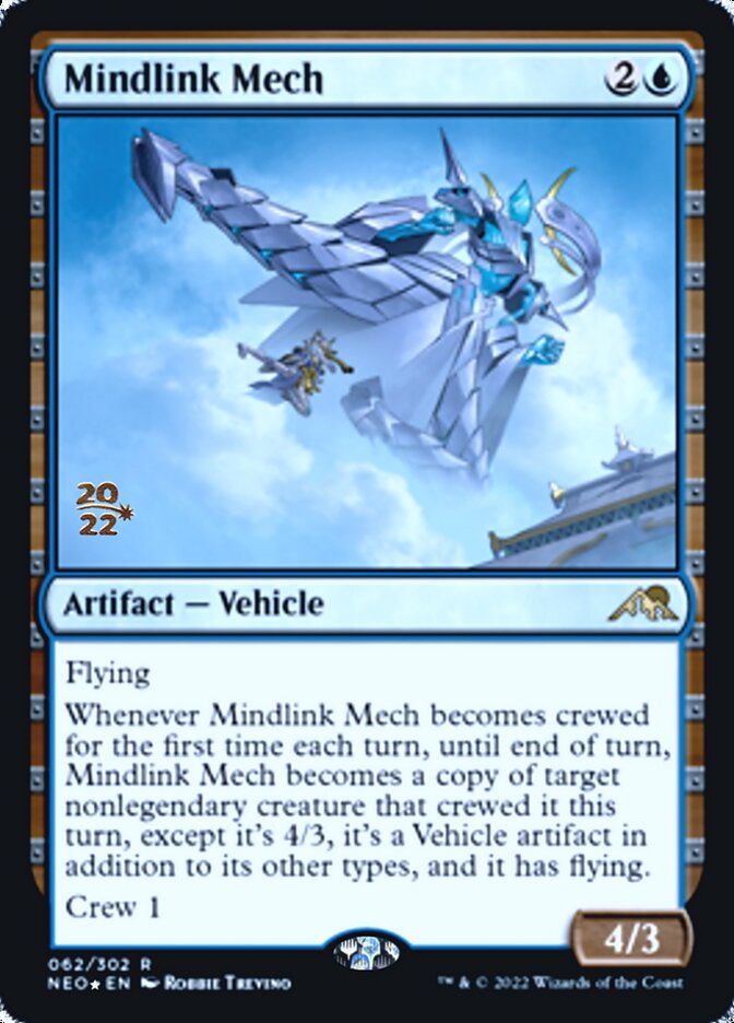 Mindlink Mech [Kamigawa: Neon Dynasty Prerelease Promos] | Game Haven TX