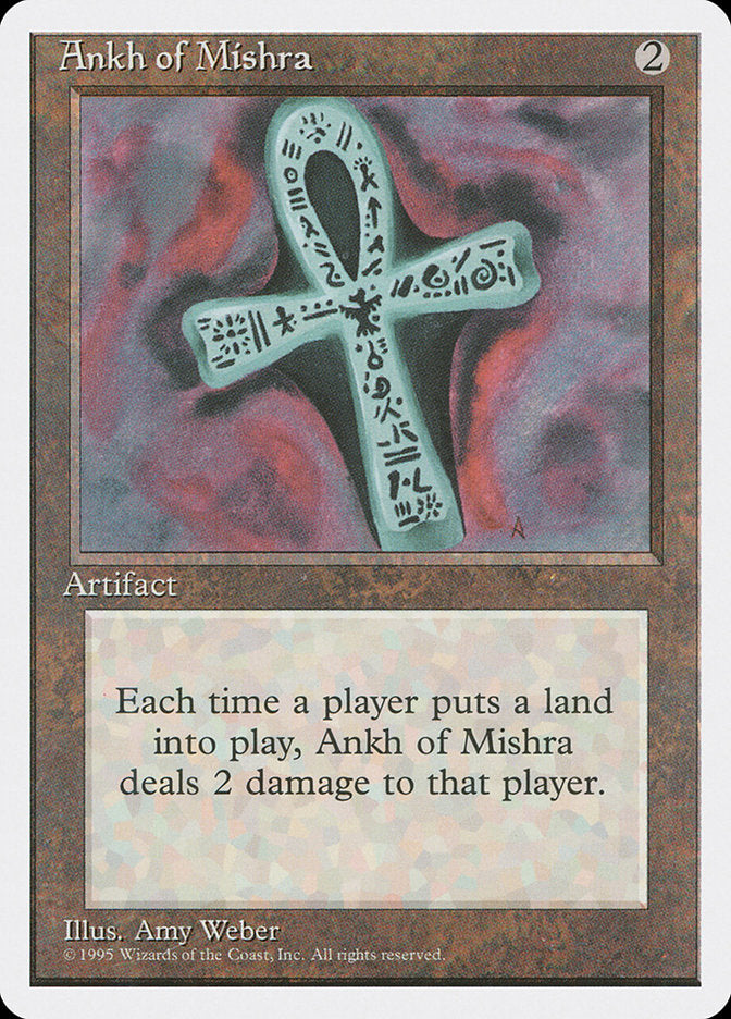 Ankh of Mishra [Fourth Edition] | Game Haven TX