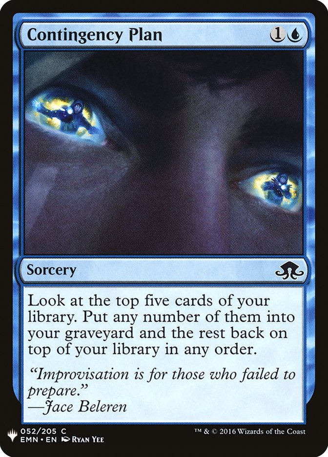 Contingency Plan [Mystery Booster] | Game Haven TX