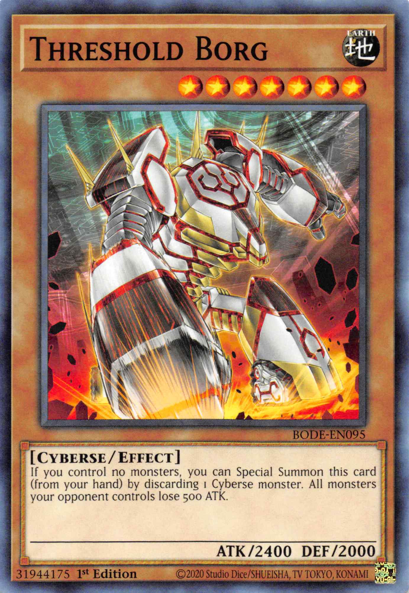 Threshold Borg [BODE-EN095] Common | Game Haven TX