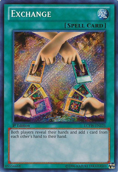Exchange [LCYW-EN125] Secret Rare | Game Haven TX