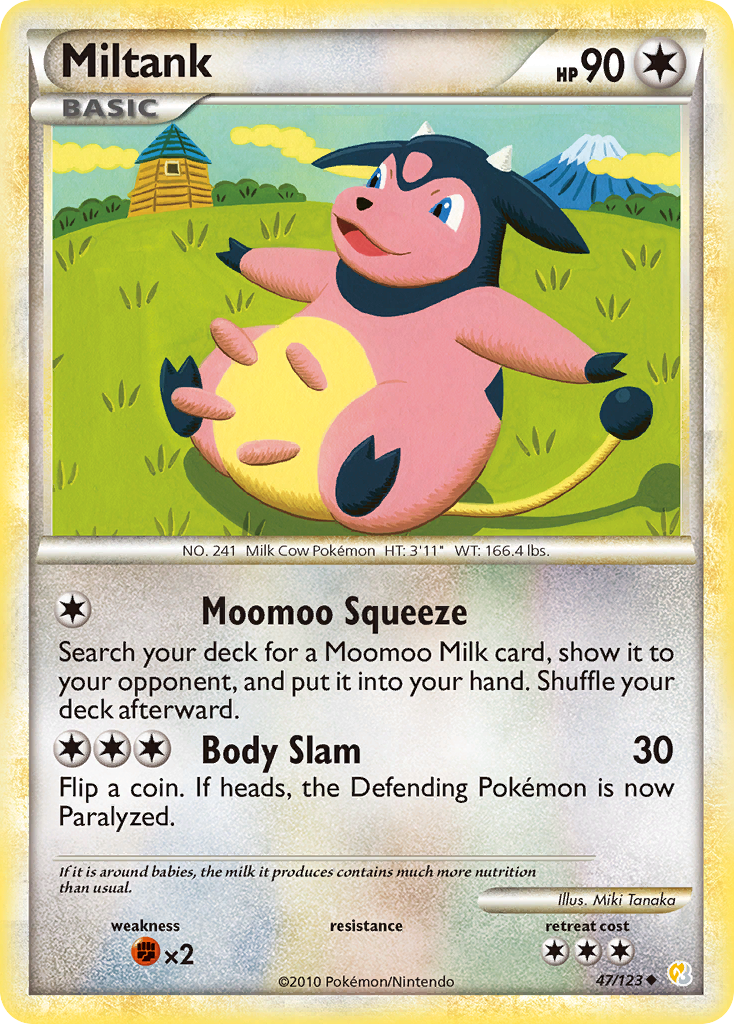 Miltank (47/123) [HeartGold & SoulSilver: Base Set] | Game Haven TX