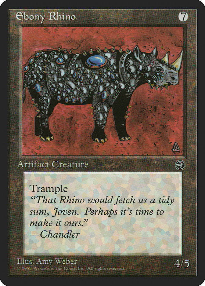 Ebony Rhino [Homelands] | Game Haven TX