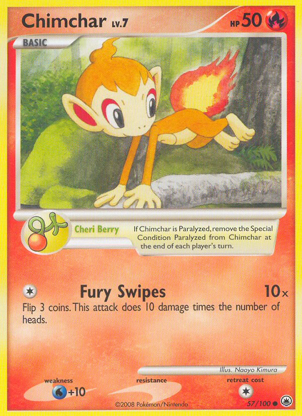 Chimchar (57/100) [Diamond & Pearl: Majestic Dawn] | Game Haven TX