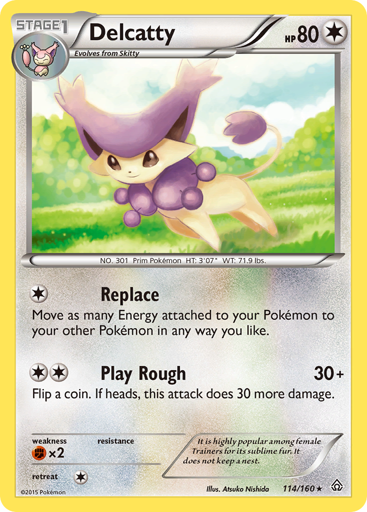 Delcatty (114/160) [XY: Primal Clash] | Game Haven TX