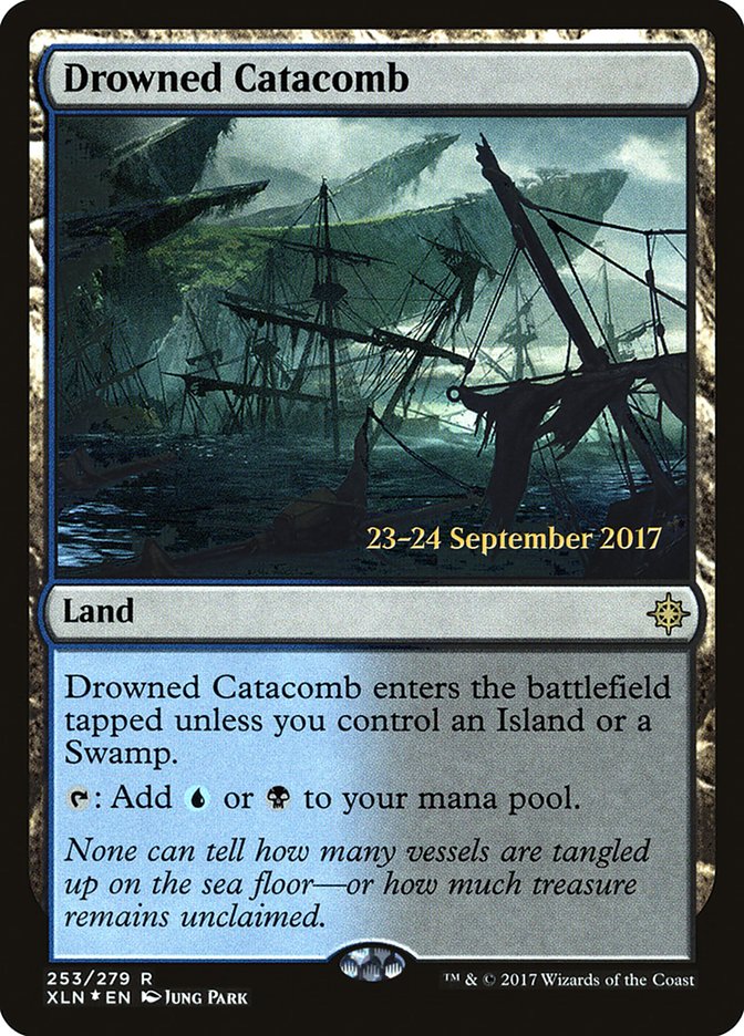 Drowned Catacomb [Ixalan Promos] | Game Haven TX
