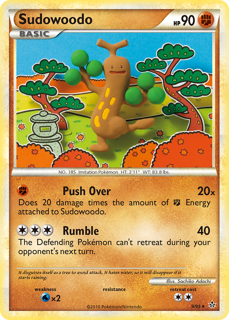 Sudowoodo (9/95) [HeartGold & SoulSilver: Unleashed] | Game Haven TX