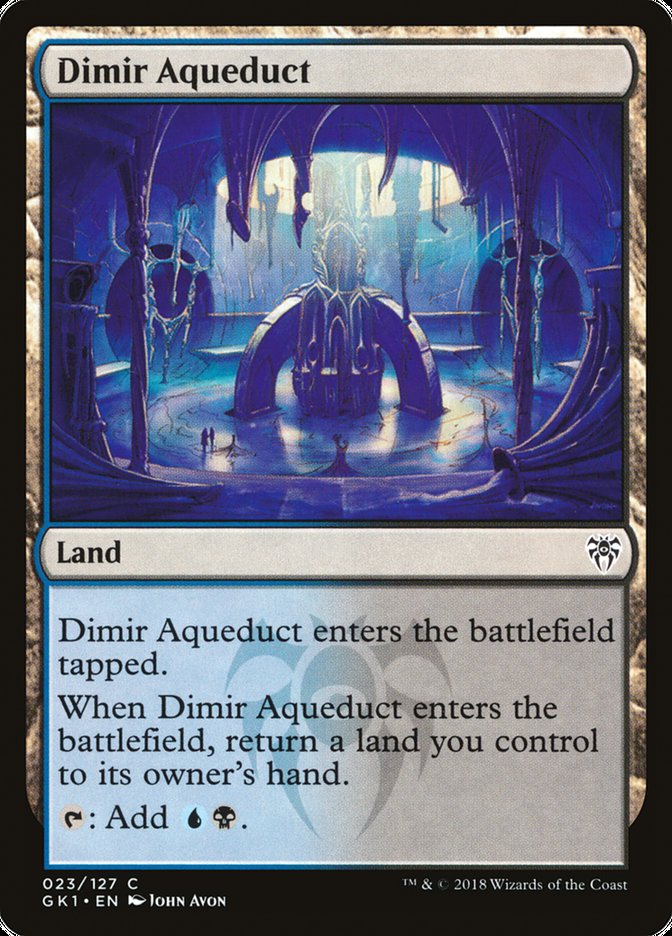 Dimir Aqueduct [GRN Guild Kit] | Game Haven TX
