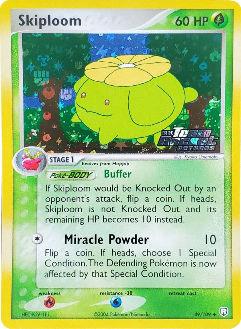 Skiploom (49/109) (Stamped) [EX: Team Rocket Returns] | Game Haven TX