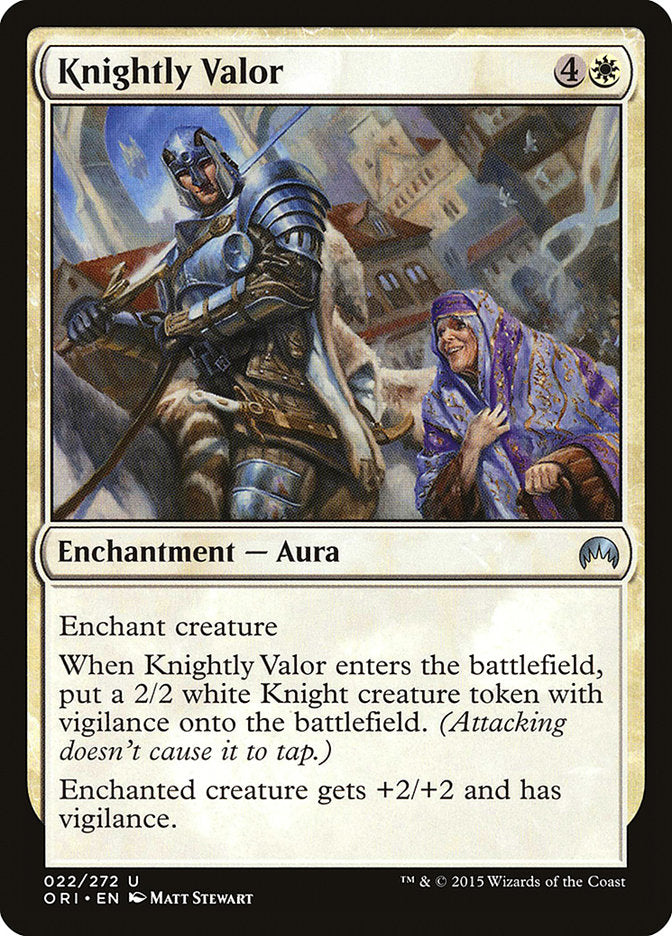 Knightly Valor [Magic Origins] | Game Haven TX