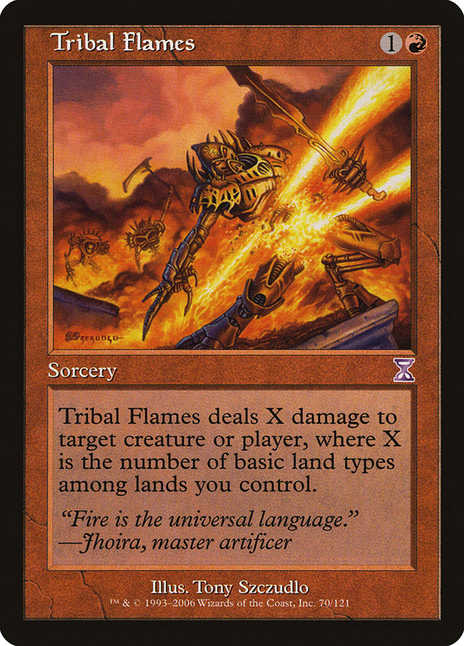 Tribal Flames [Time Spiral Timeshifted] | Game Haven TX