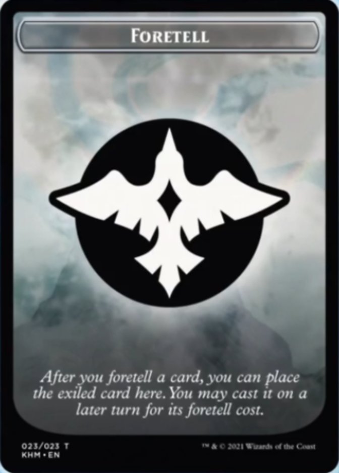 Foretell [Kaldheim Tokens] | Game Haven TX