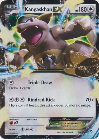 Kangaskhan EX (78/106) (Jumbo Card) [XY: Flashfire] | Game Haven TX