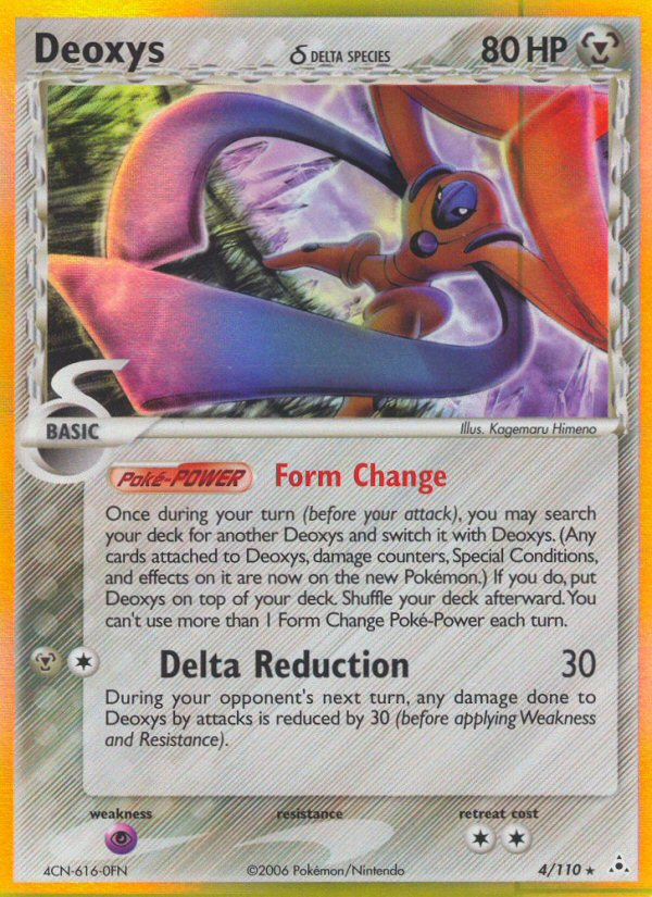Deoxys (4/110) (Delta Species) [EX: Holon Phantoms] | Game Haven TX
